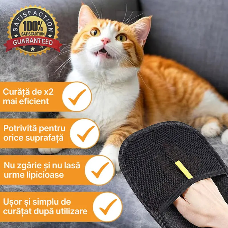 🔥1+1 Grátis🔥 Luva-Pet para remover os pelos dos animais de estimação 😻🐶