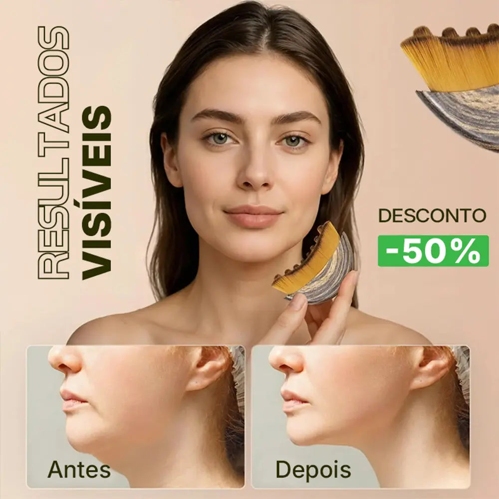 Escova Facial Linfática 💆‍♀️