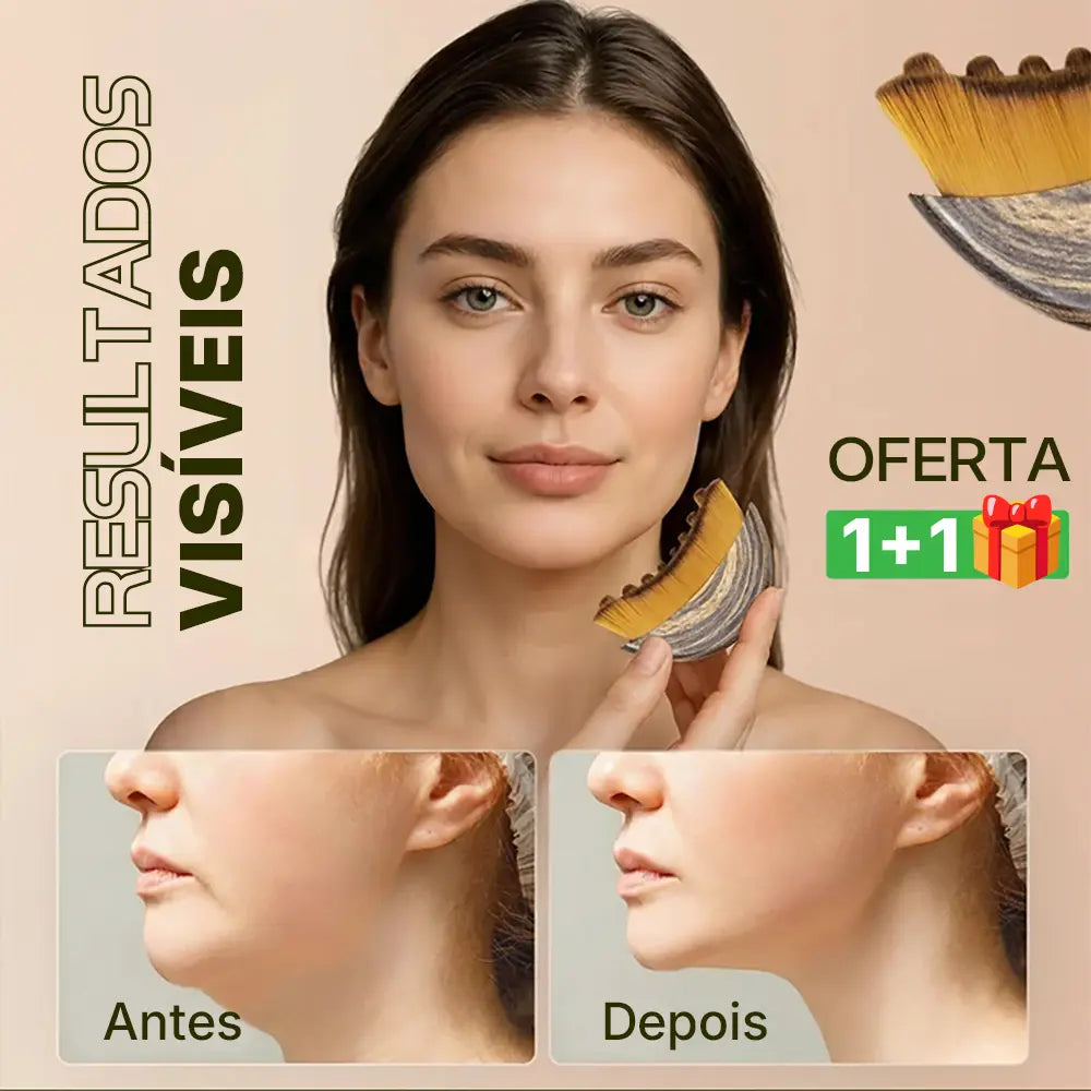 Escova Facial Linfática 💆‍♀️